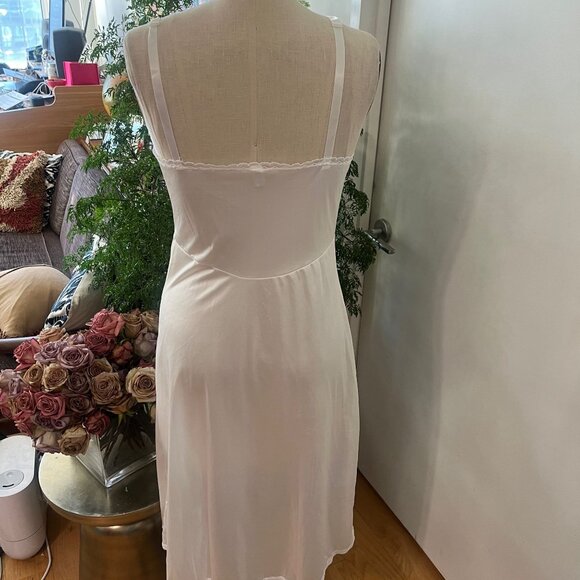 Vintage Nancy King Full Slip In White Size 36 - Picture 5 of 9